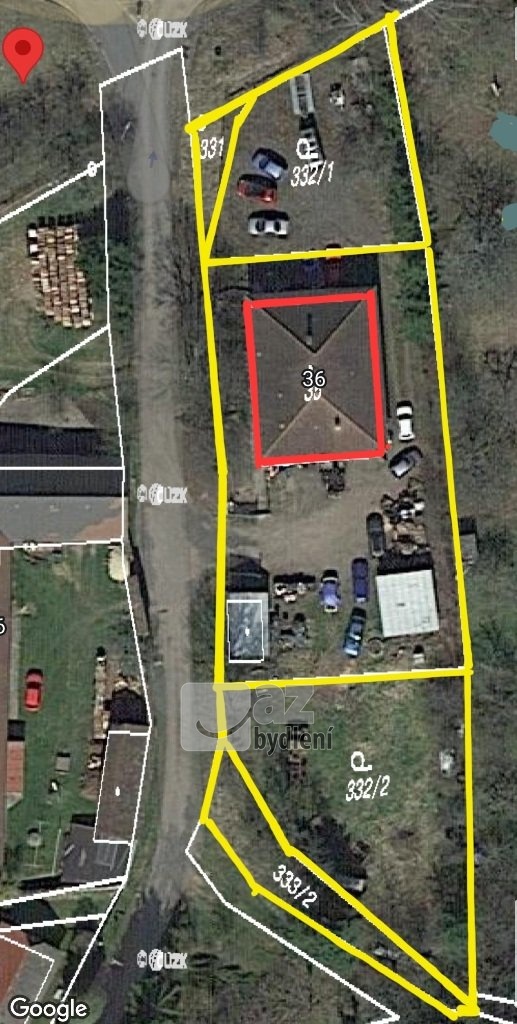 Prodej stavebního pozemku s obchodním objektem 2190 m2 Oltyn