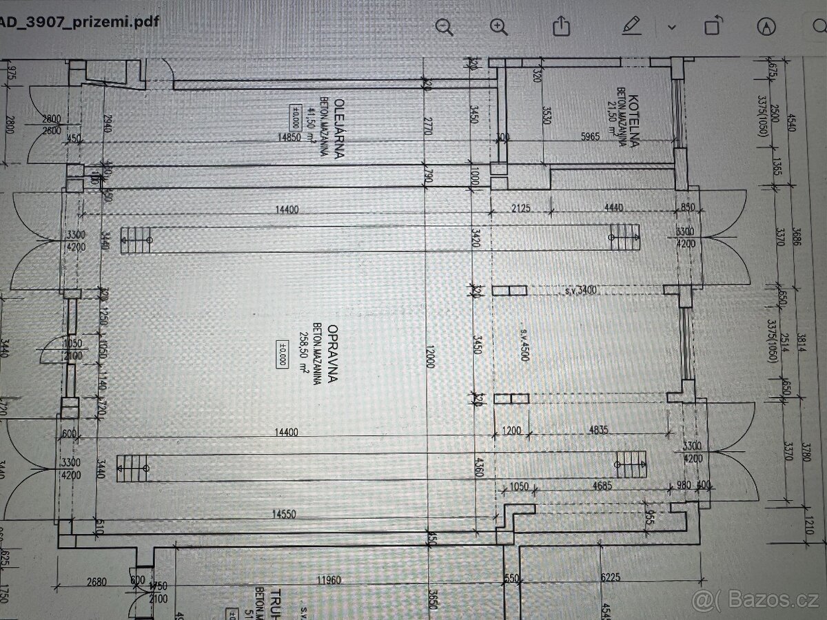 Kolín - dílna pro autoslužby 260m2
