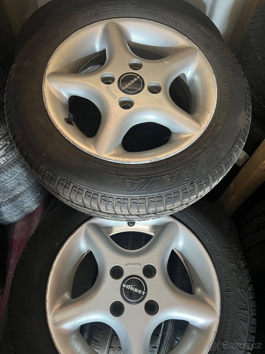2x alo kola na vozík 13”