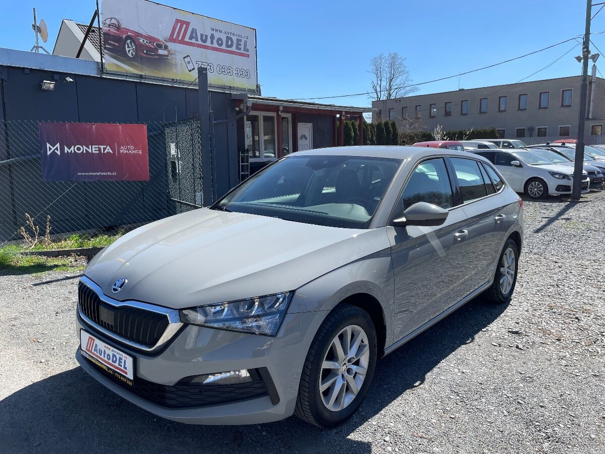Škoda Scala 1,0 TSi Serviska, Carplay, LED