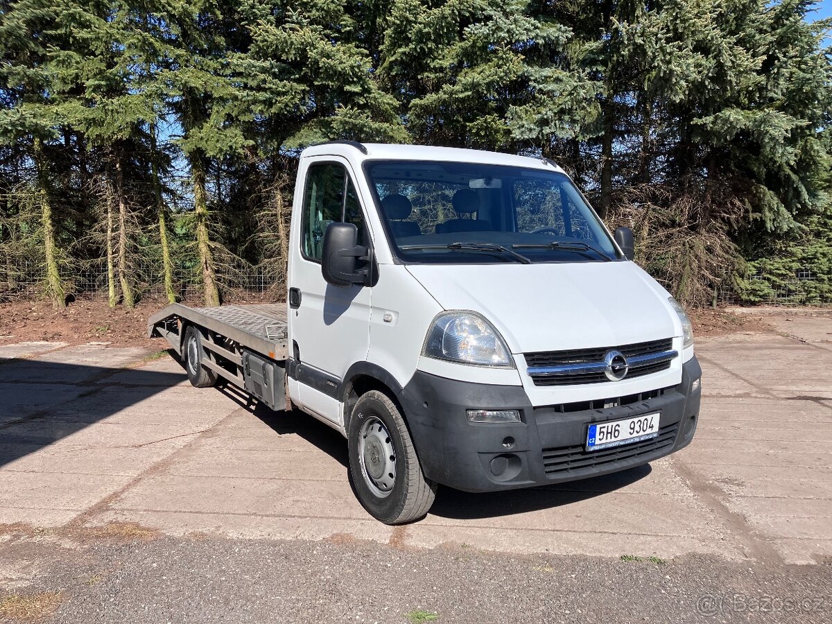 Odtahový speciál odtahovka Opel Movano 2.5 cdti 2008