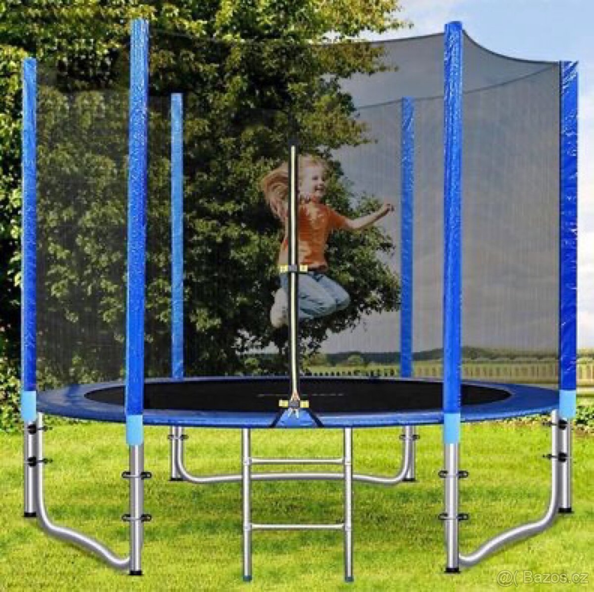 Nová trampolína 244 cm bez ochranné sítě