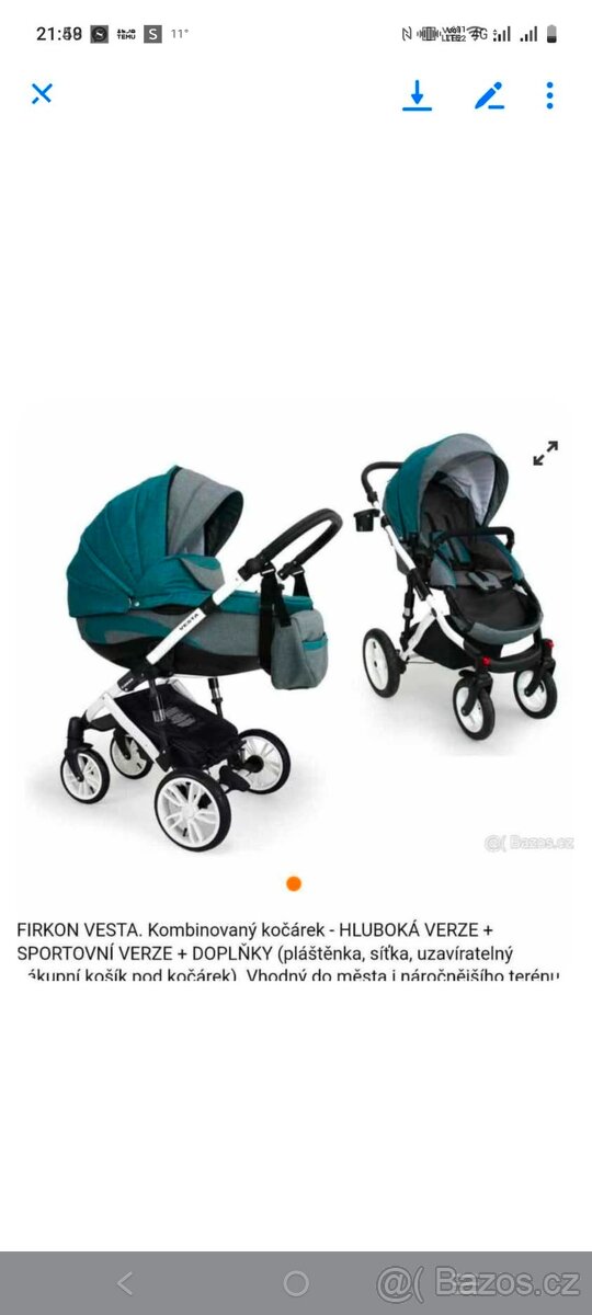 Kočárek zn.Firkon
