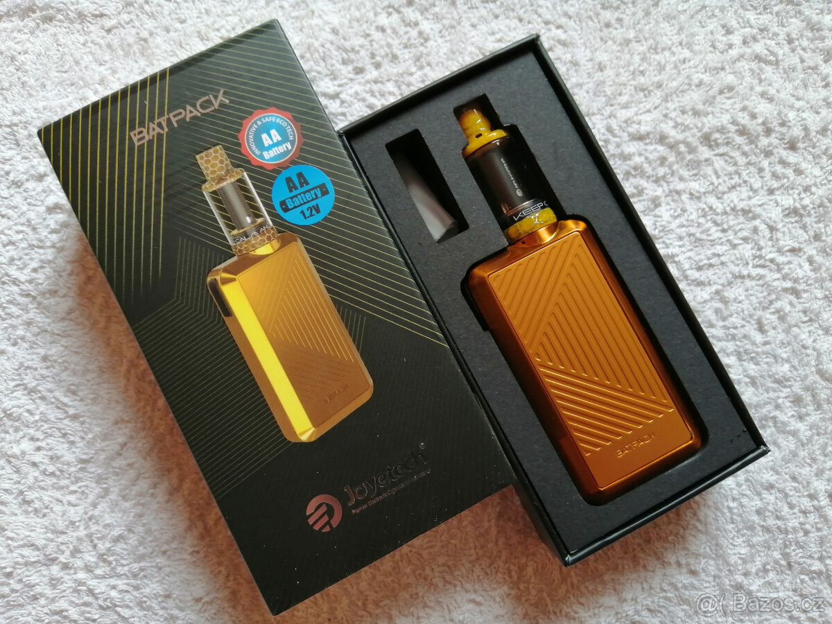Elektronická ciga.reta MTL, JOYETECH BATPACK GRIP 4000mAh, z