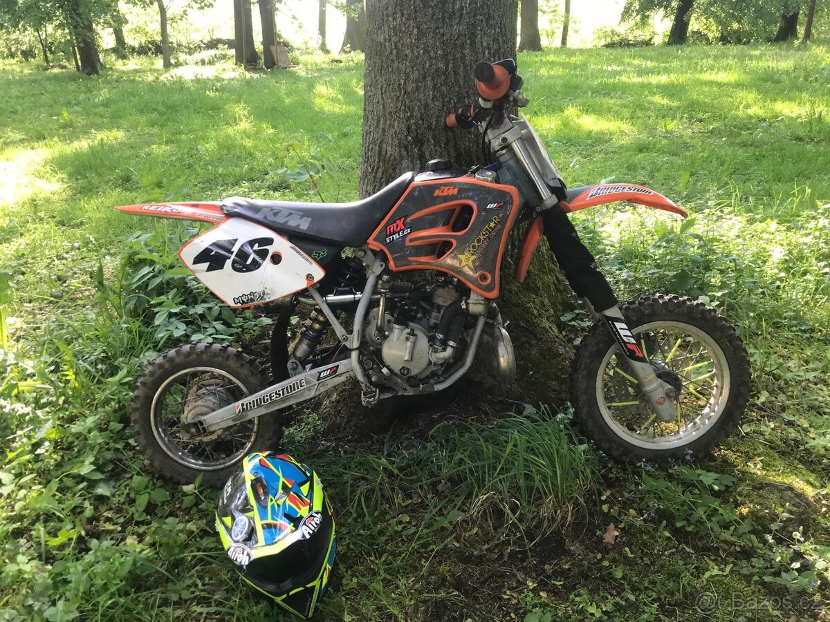 Prodám dětské moto KTM 50 sx