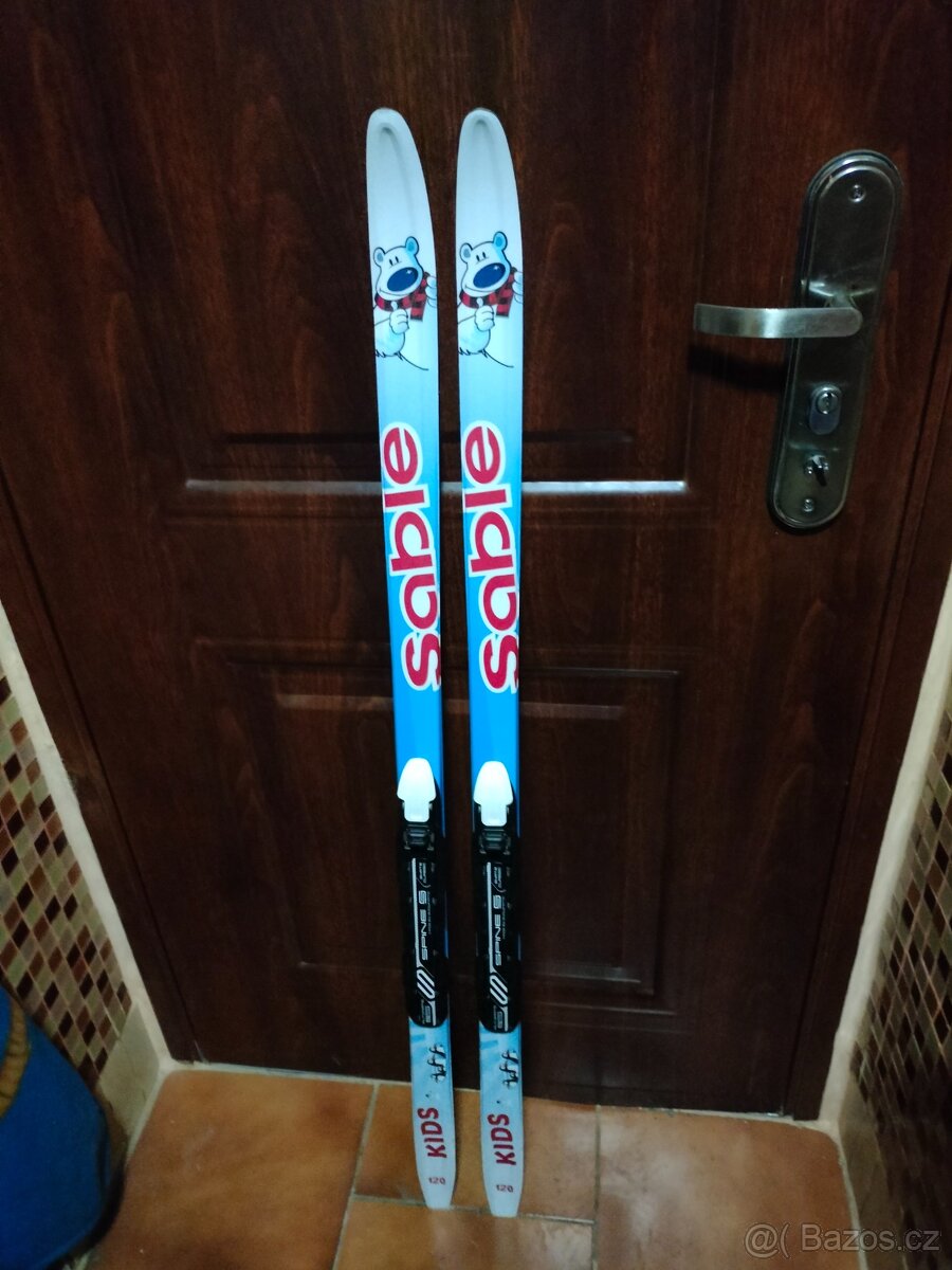 Prodám úplně nové běžky KIDS SABLE 120cm dlouhé.