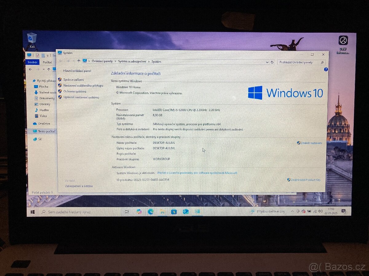 ASUS X555L i5/ 8GB RAM / 2 GB 930M / 256 GB SSD/1TB HDD