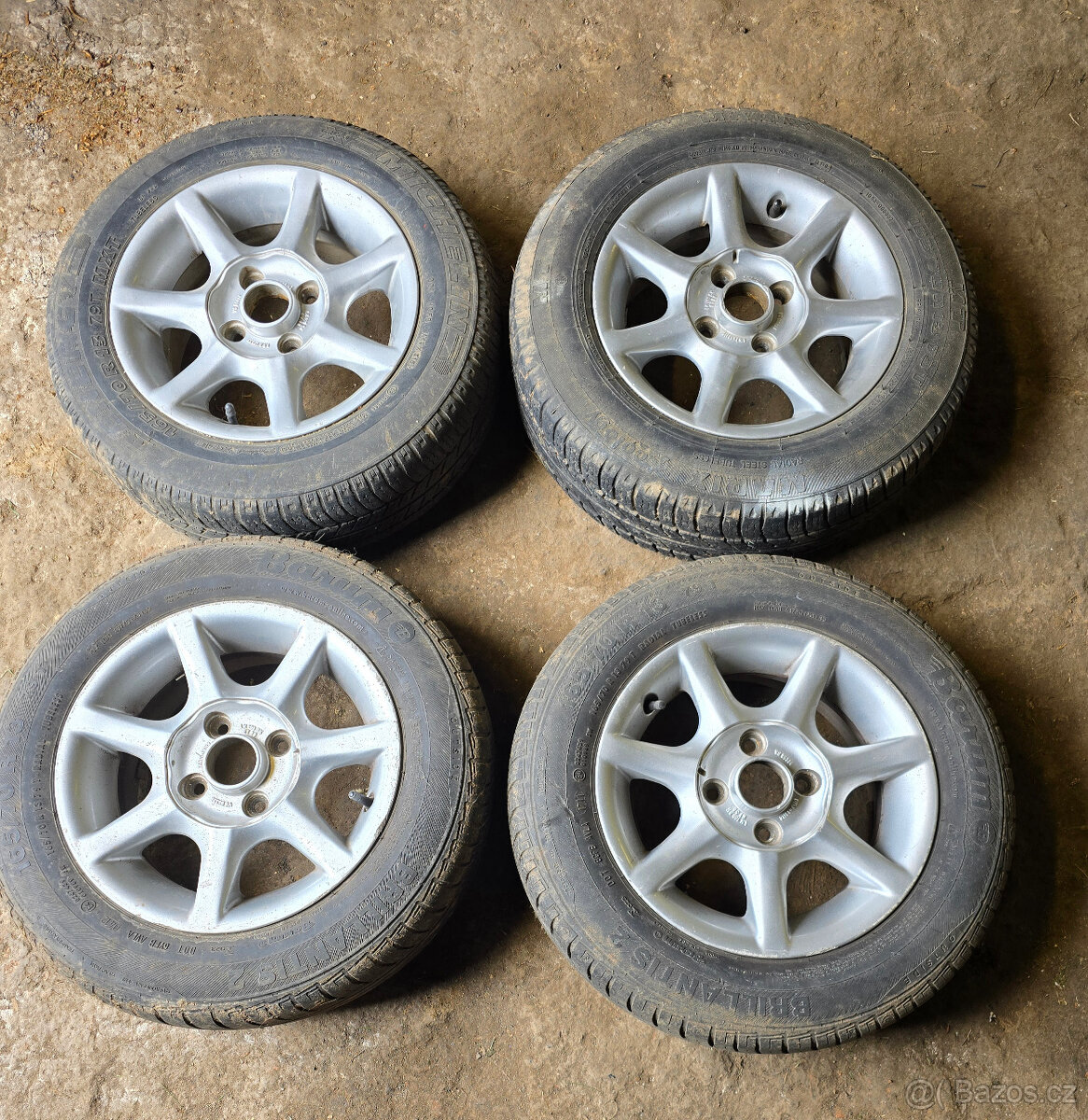 Alu kola Borbet R13 4x100 ET36 Felicia