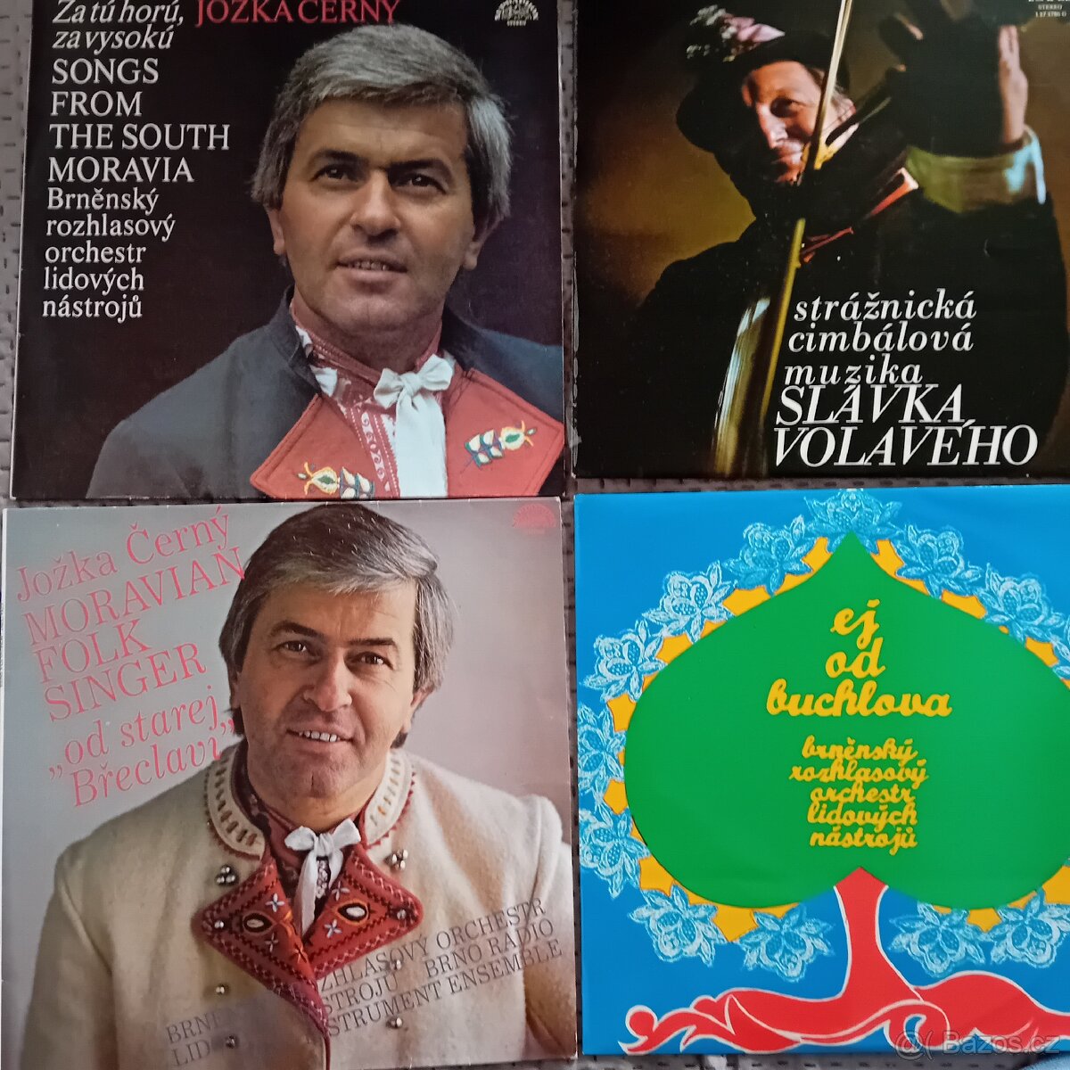 LP desky folklór