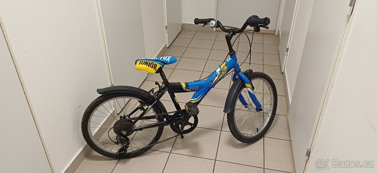 Dětské 20" hliníkové kolo LEADER FOX BEAR
