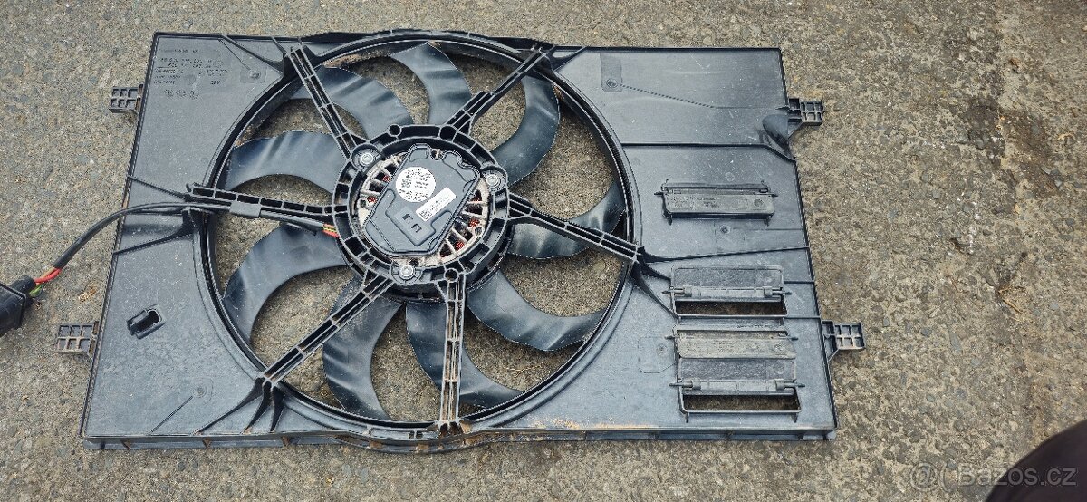 Sahara ventilator chladice octavia 4 audi vw skoda