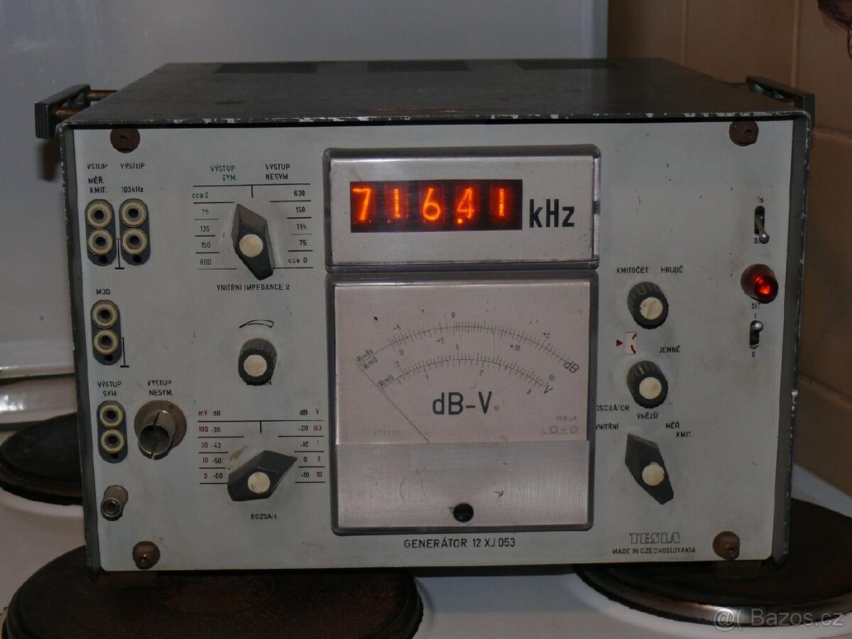 GENERÁTOR SIGNÁLU TESLA 12XJ053