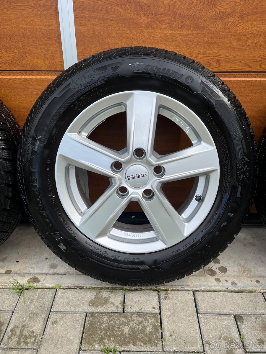 Zimní ALU sada kol Dezent 195/65R15