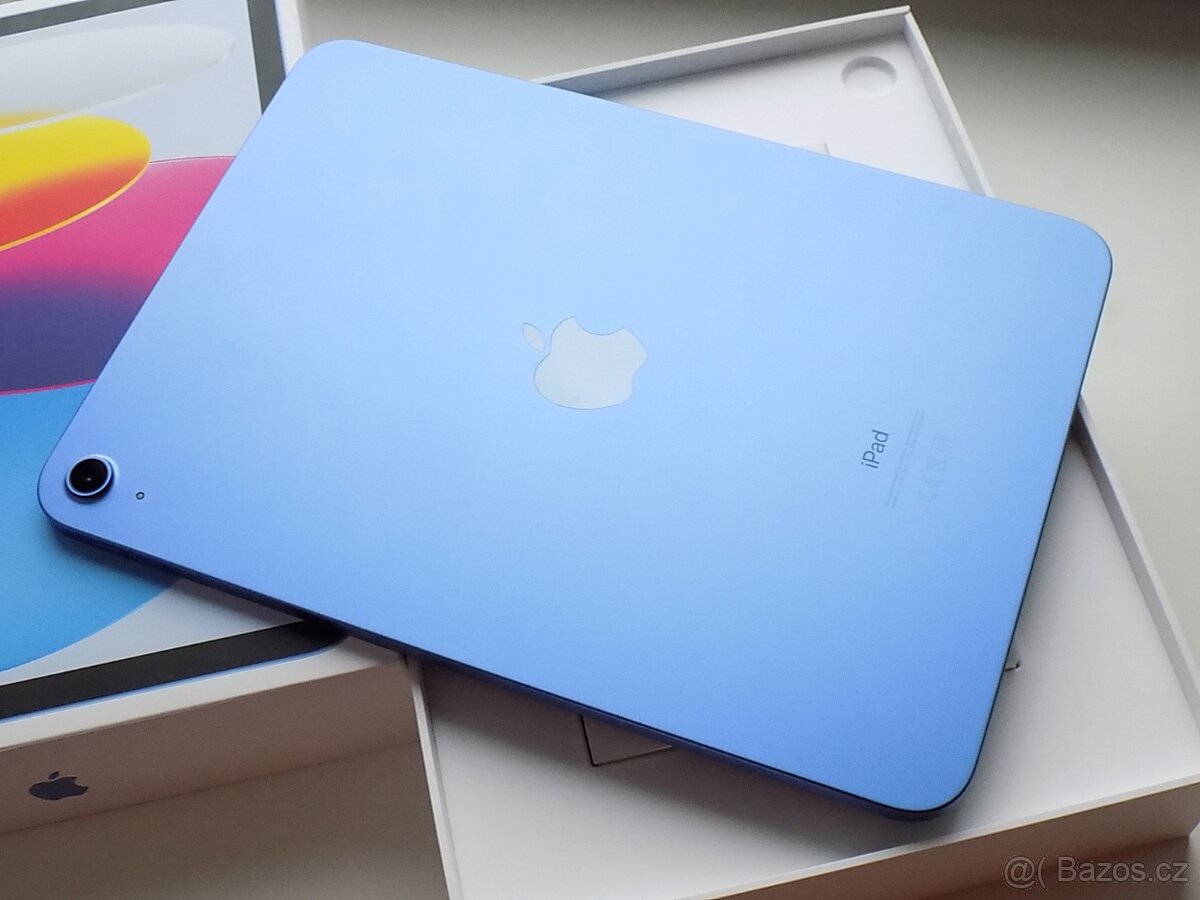 Apple iPad 10,9" (2022) 256GB Wi-Fi Modrý - 100% BATERIE