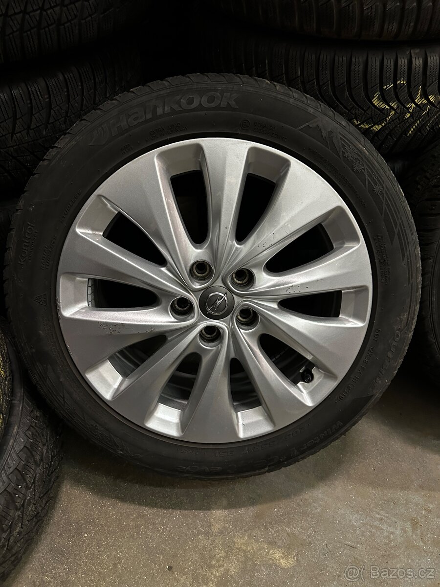 5x108 R17 7J ET50 Opel Grandland X + 205/55 R17 zimné