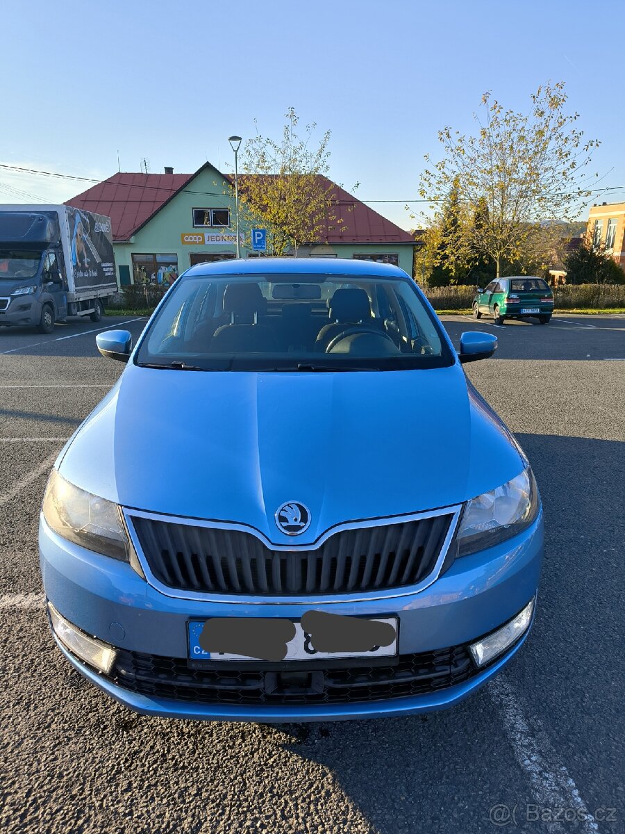 Škoda rapid 1.2 tsi 66kw, 2016, 164tkm.