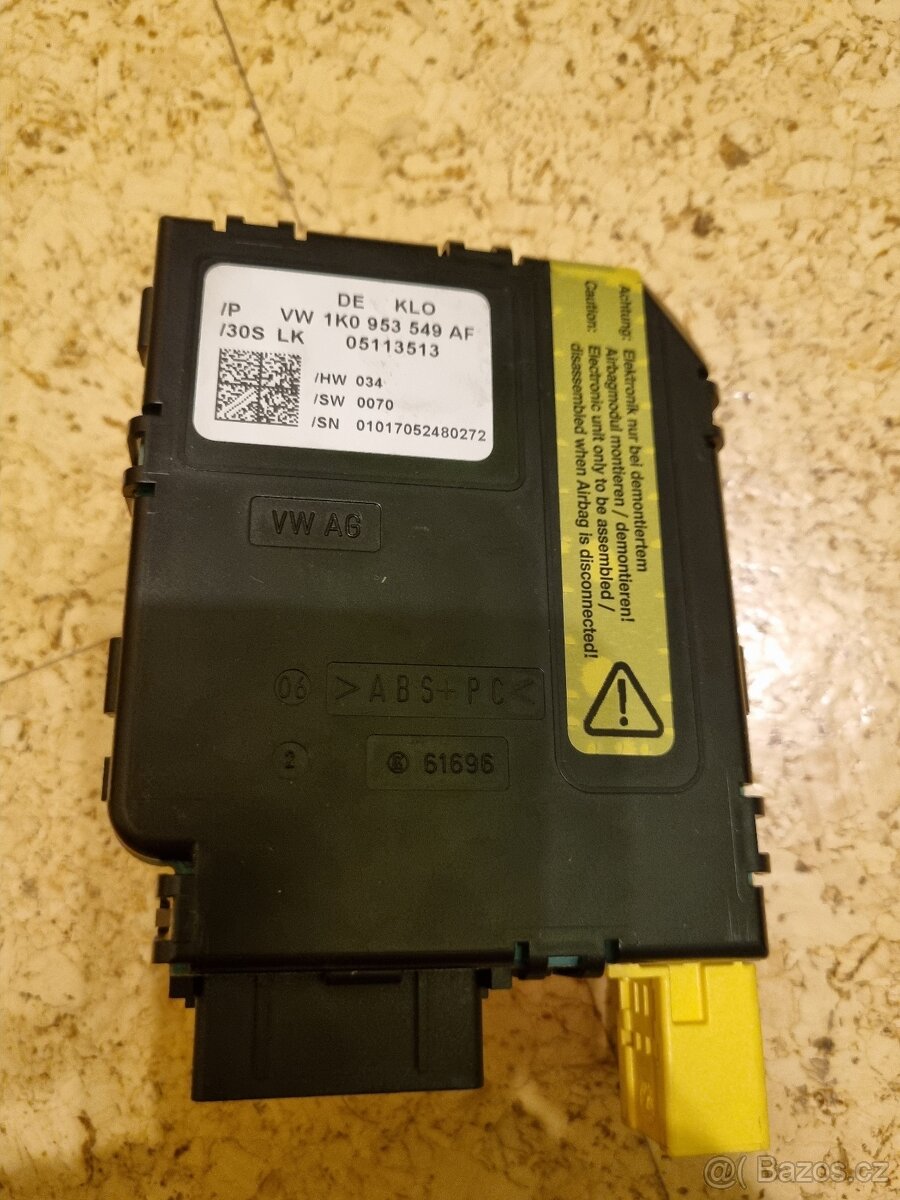 Podvolantová řídící jednotka 1K0 953 549 AF