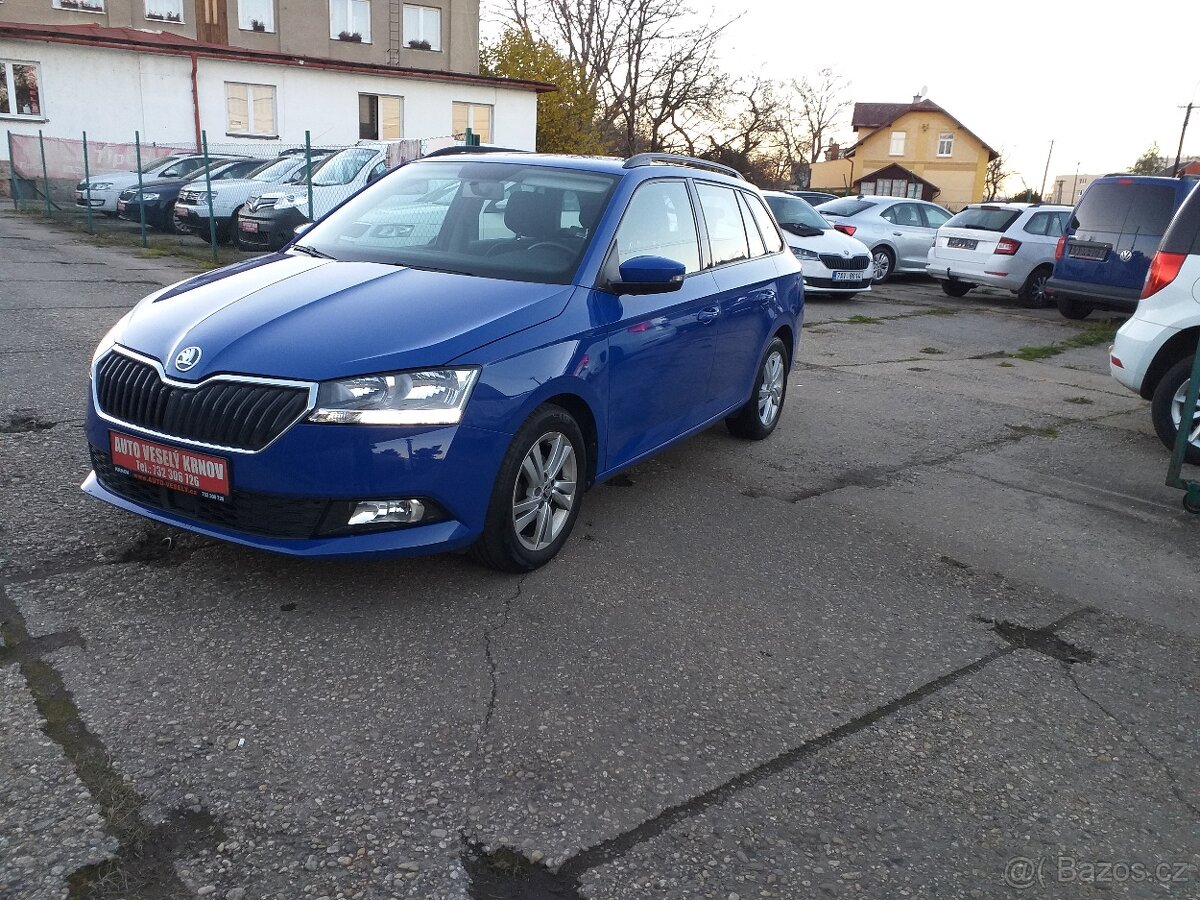 ŠKODA FABIA COM.1,0 TSi 70 KW,,KLIMA,ESP,ČR,SERVISKA