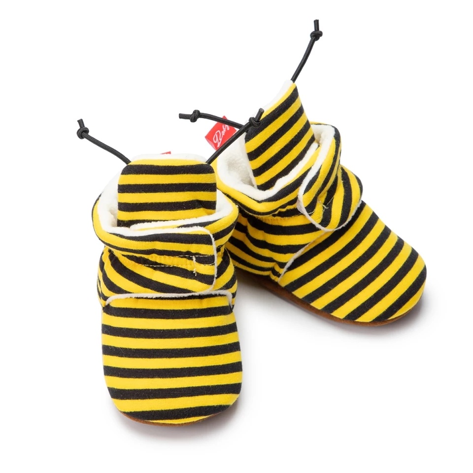 Nové capáčky zluto-černý proužek, vel.19