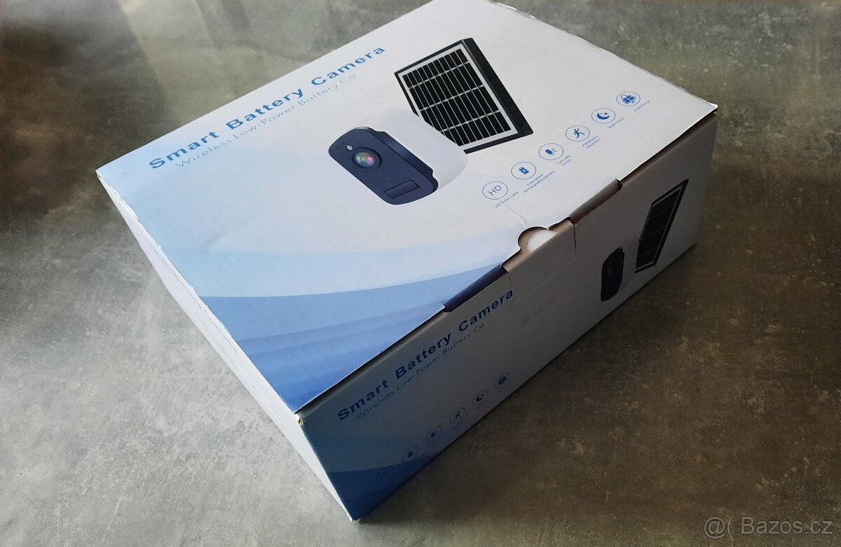 IP kamera Innotronik 2.0Mpix, wi-fi, solární panel