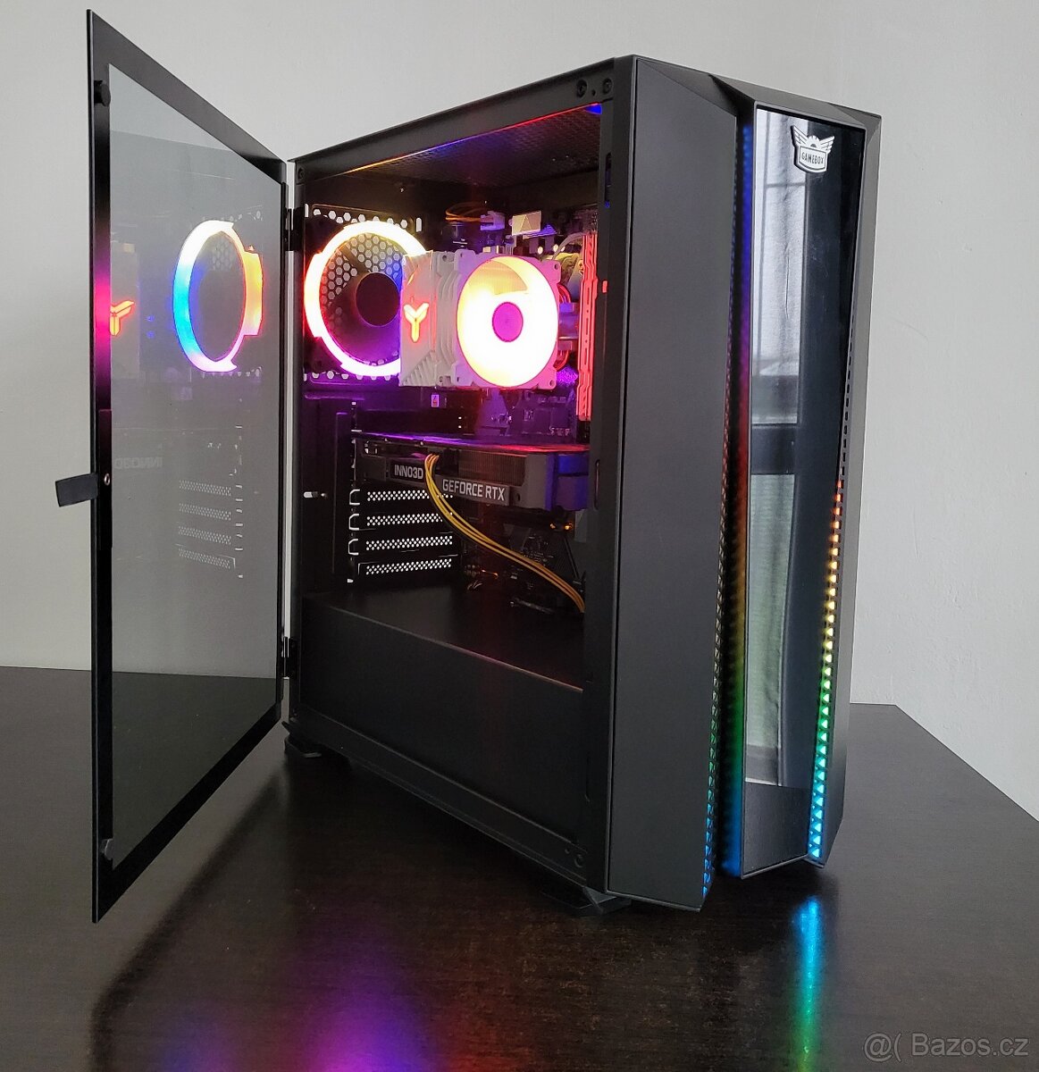 Herní počítač POLARIS (RYZEN 7|RTX 3060 12GB|32GB RAM|WIFI)