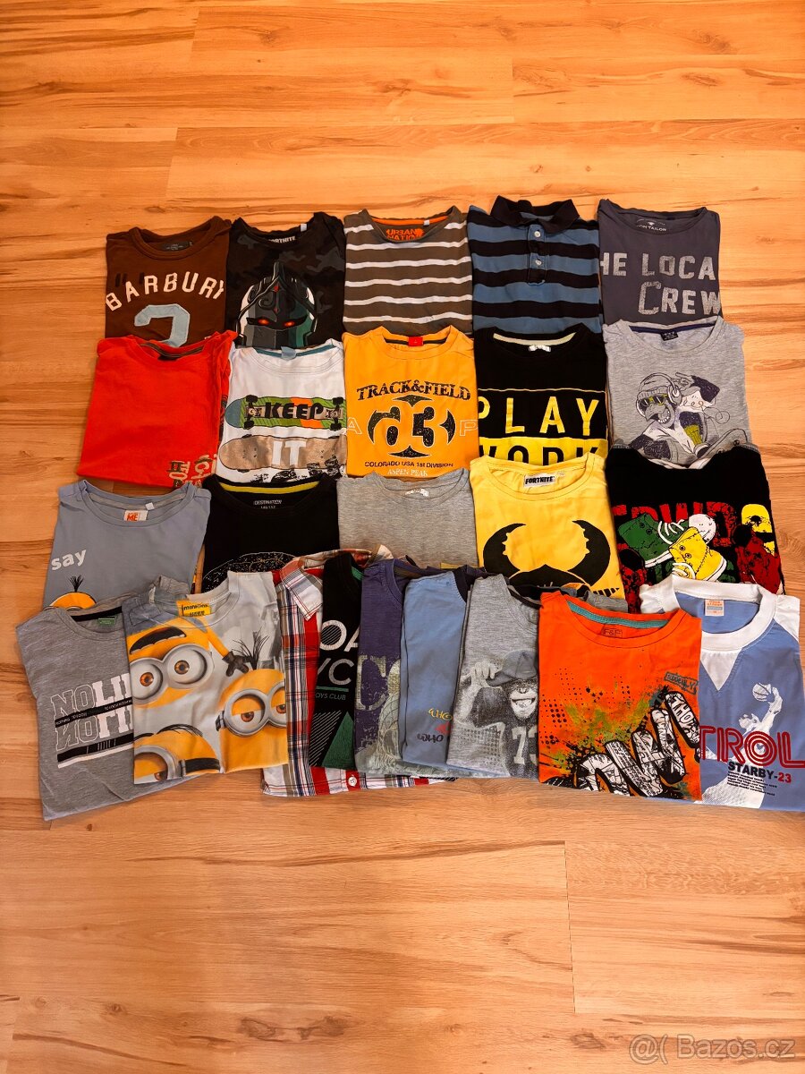 Trička krátký rukáv vel. 146-152