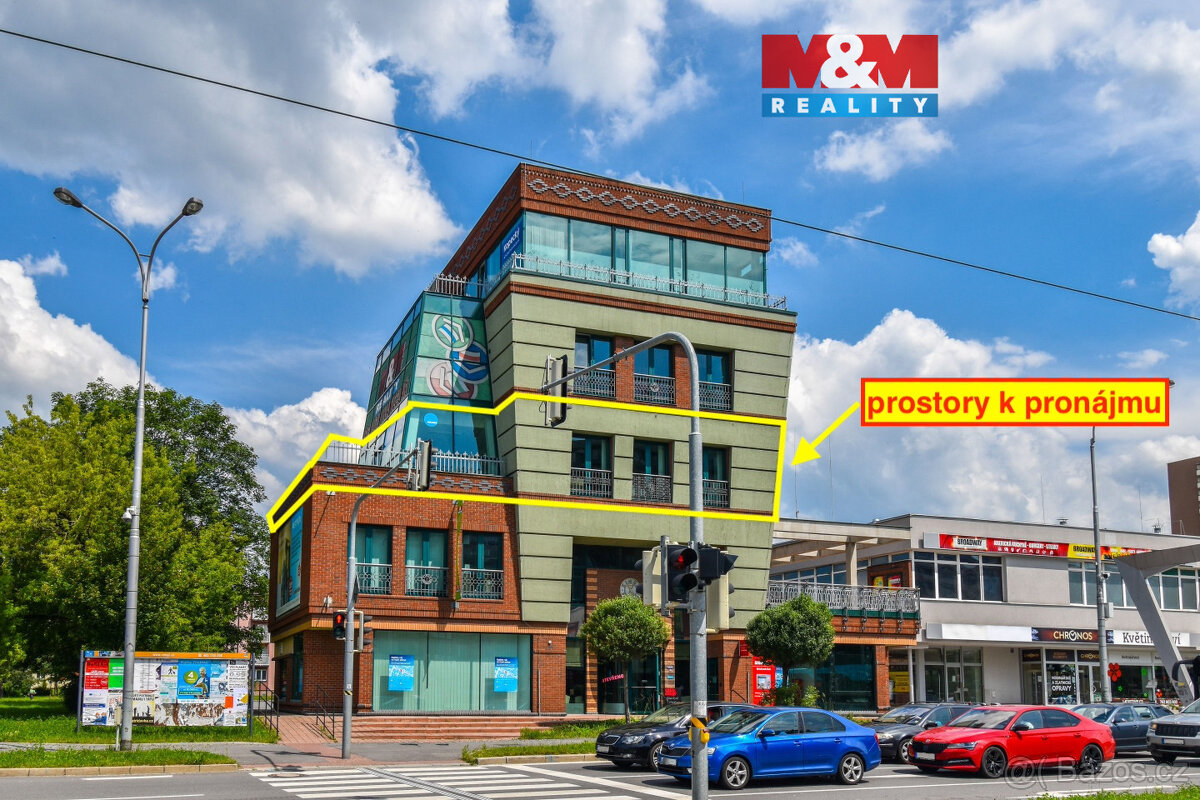 Pronájem kancelářského prostoru, 123 m², Ostrava, ul. Horní