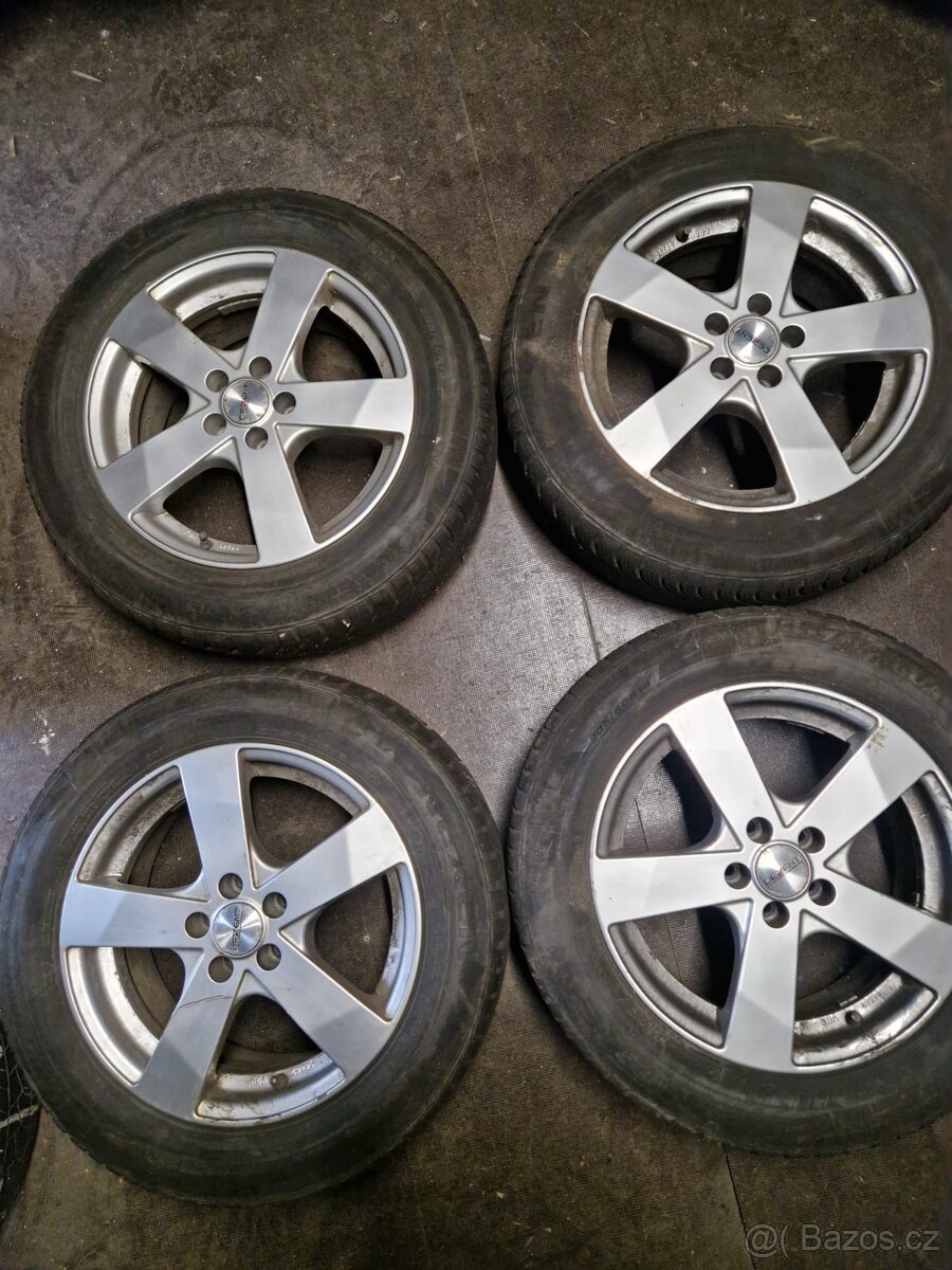 Zimní gumy 205/60 R16 + alu DEZENT 5100