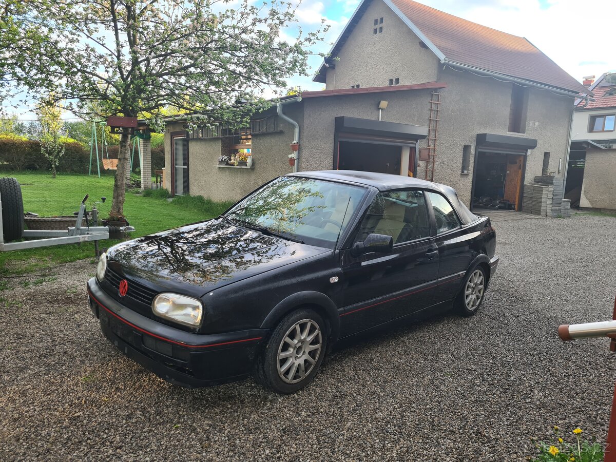 Golf 3 cabrio 1,6 SLEVA