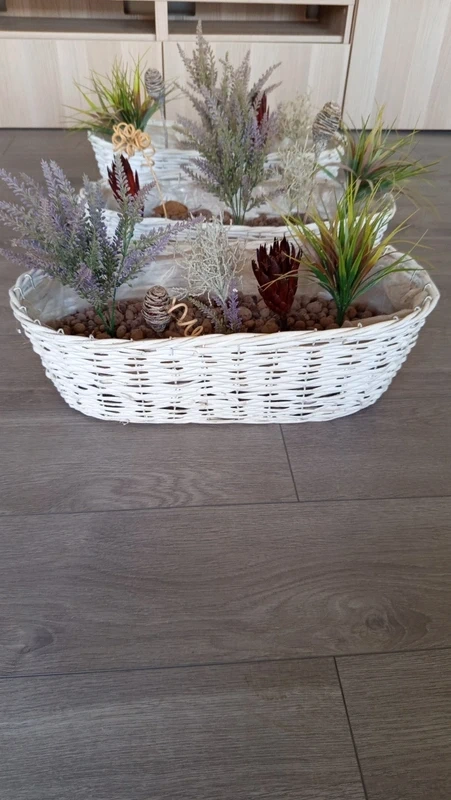 Proutěné truhlíky