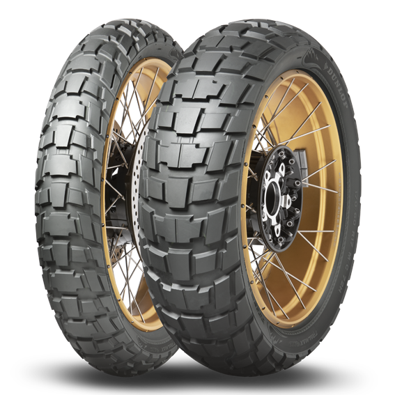 Sada pneu Dunlop Raid 90/90-21 a 150/70-18