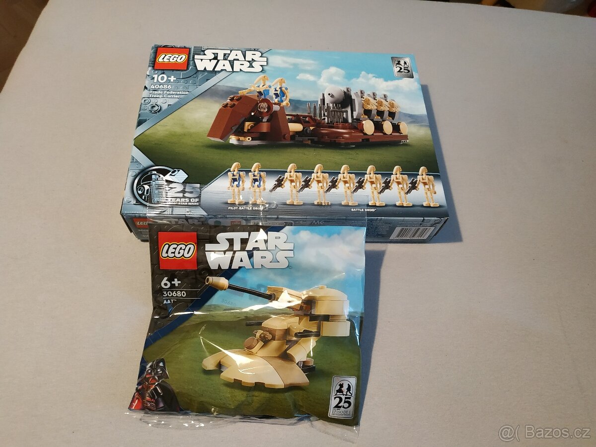Lego star wars 40686 a 30680 troop carrier a AAT
