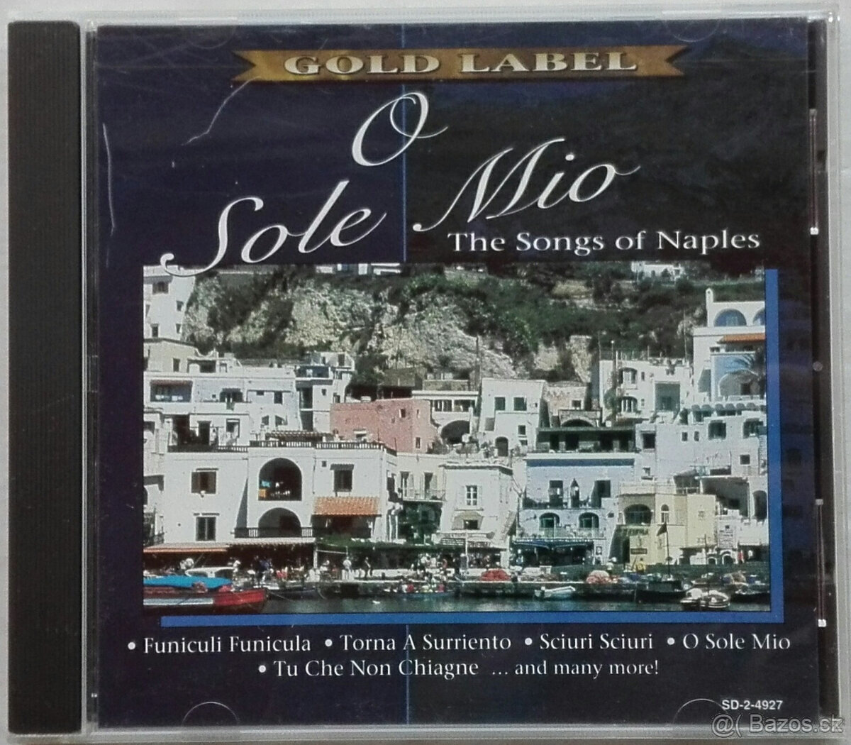 CD Gold Label O Sole Mio The Songs Of Naples
