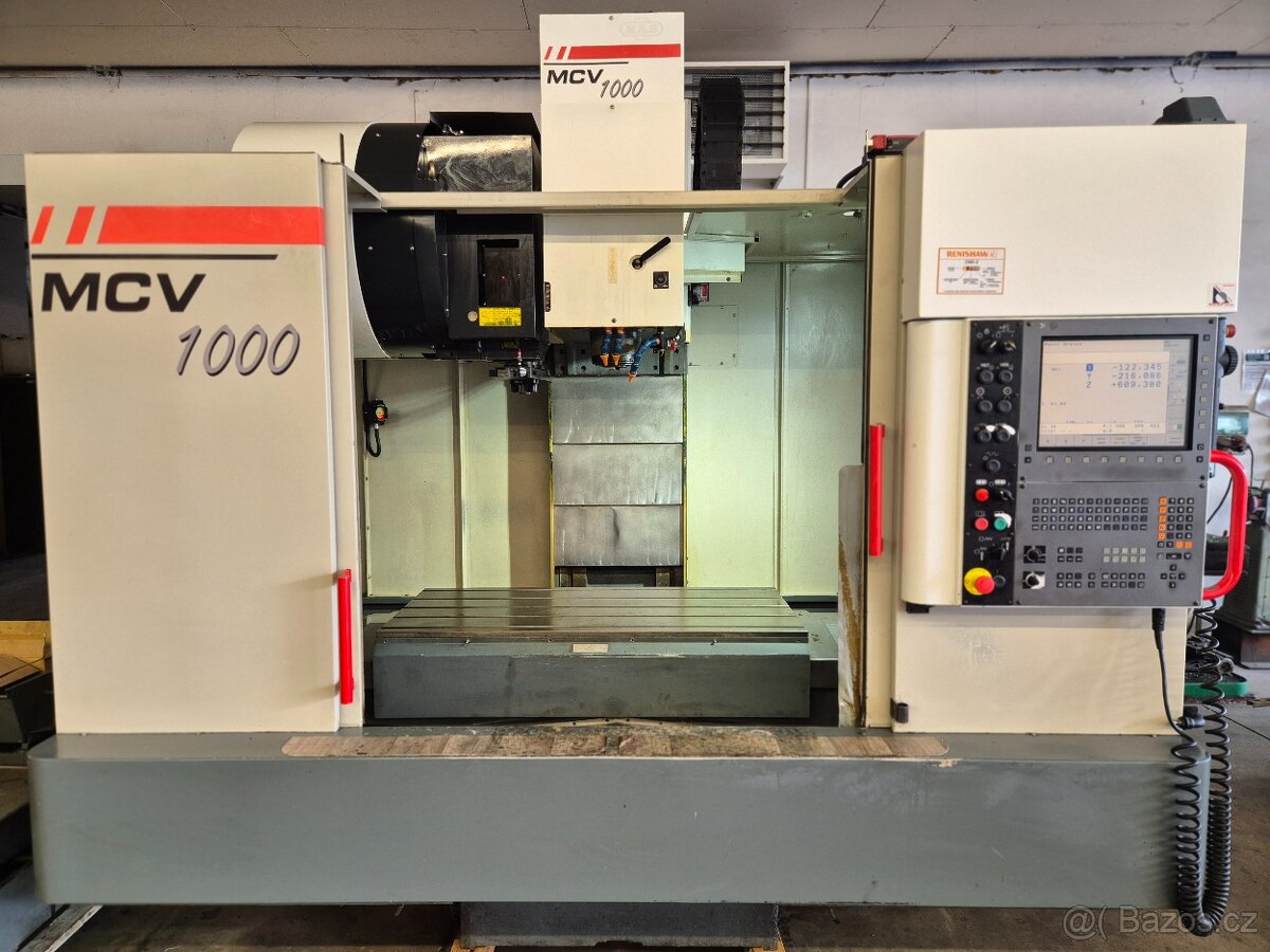 3osé obraběcí centrum MAS MCV 1000  , CNC, HH530