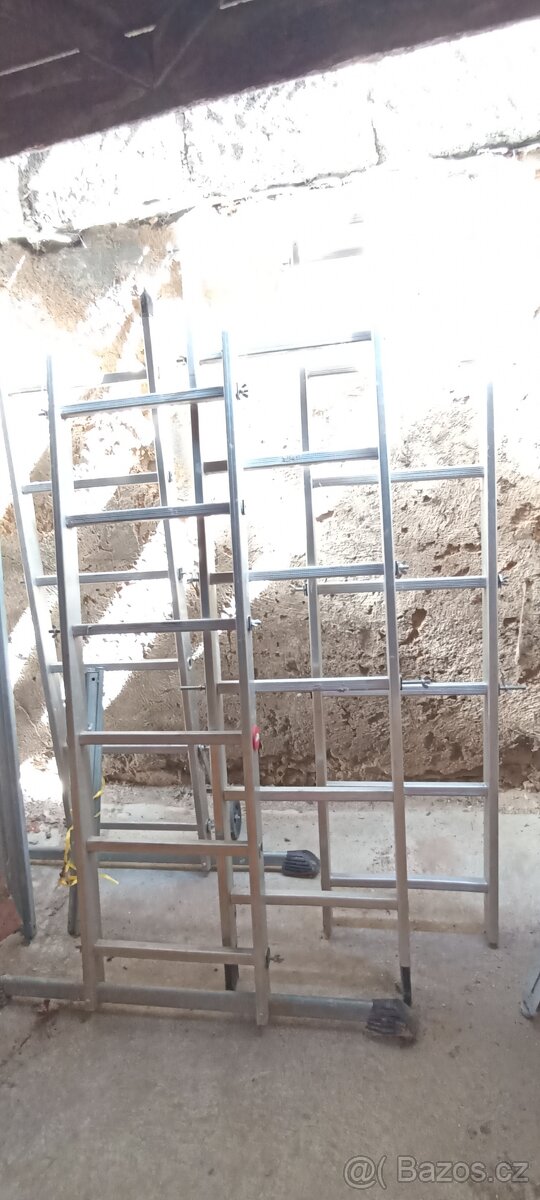 Prodám kvalitní hliníkové pojízdné lešení, originál HAILO,