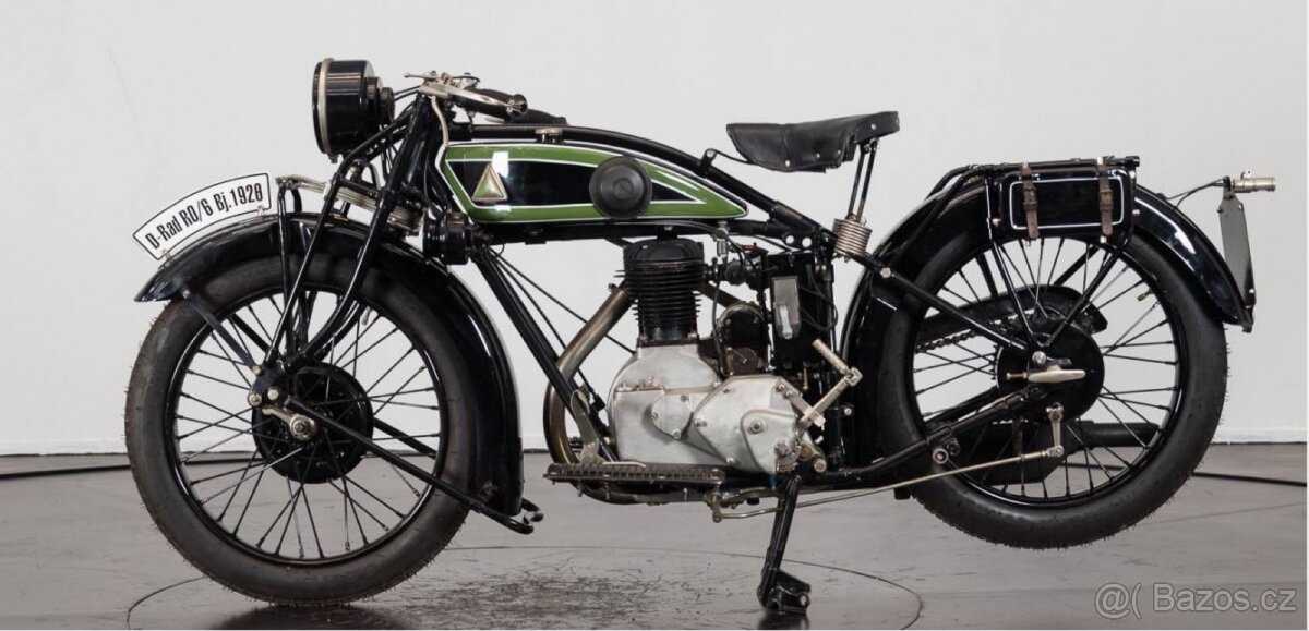 Koupím předválečný čtyřtaktní motocykl