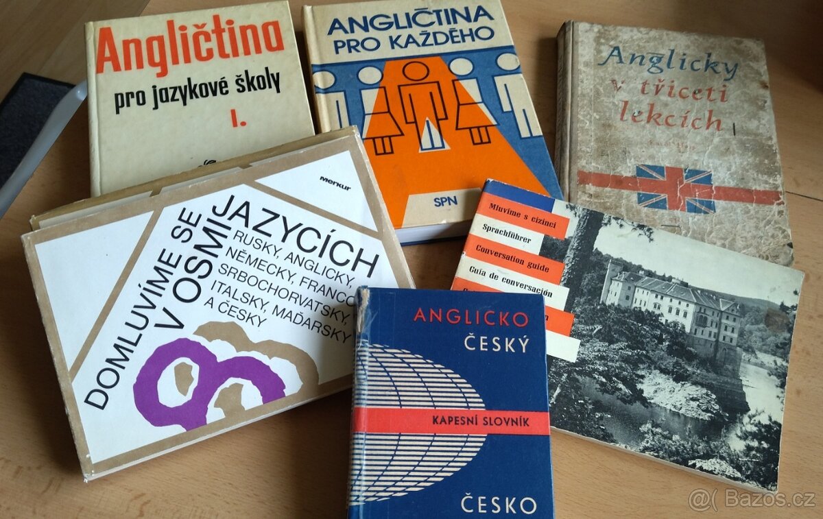 Učebnice a slovníky angličtina a ostatní jazyky
