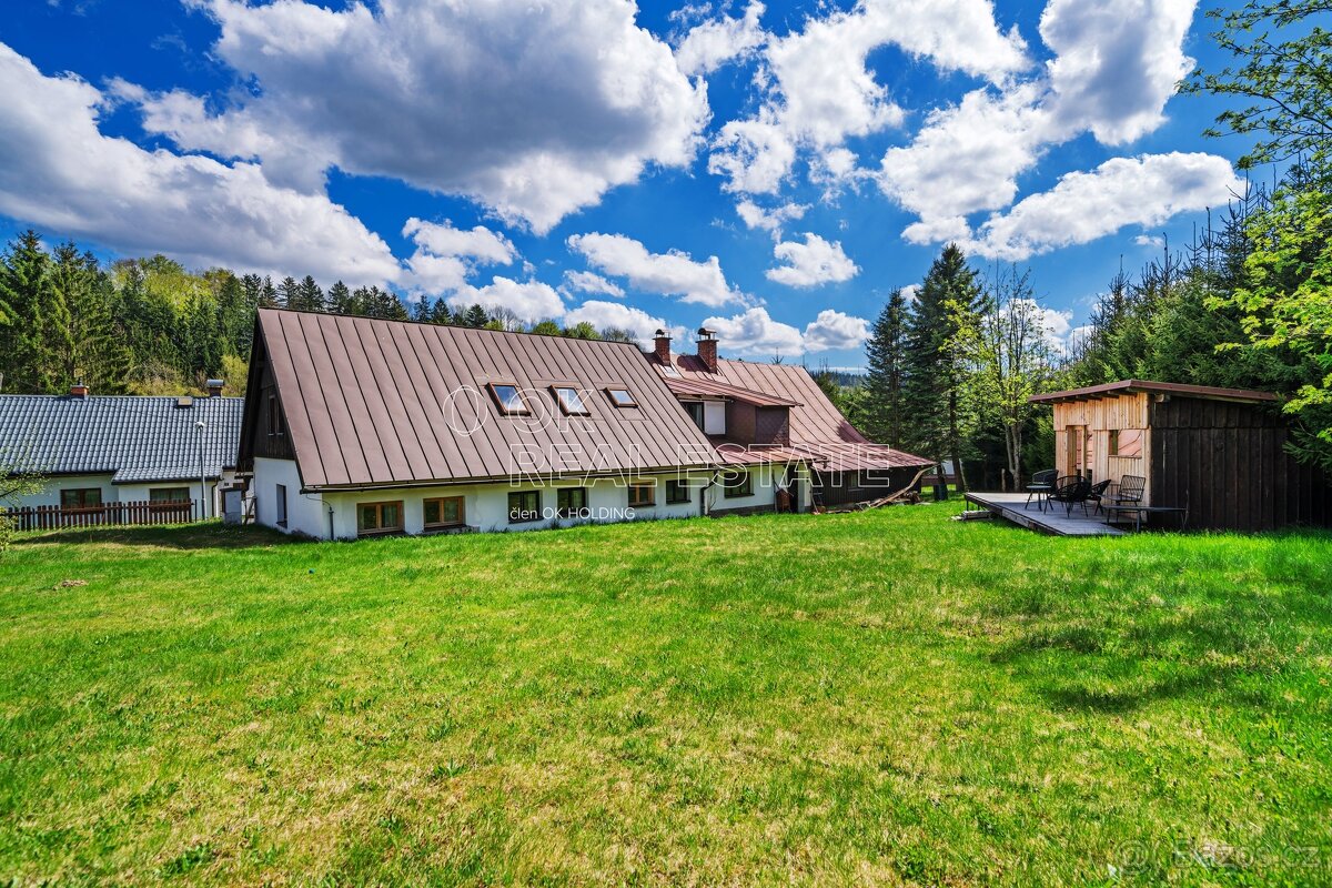 Nadstandardní dům na nejlepším místě v Horní Rokytnici