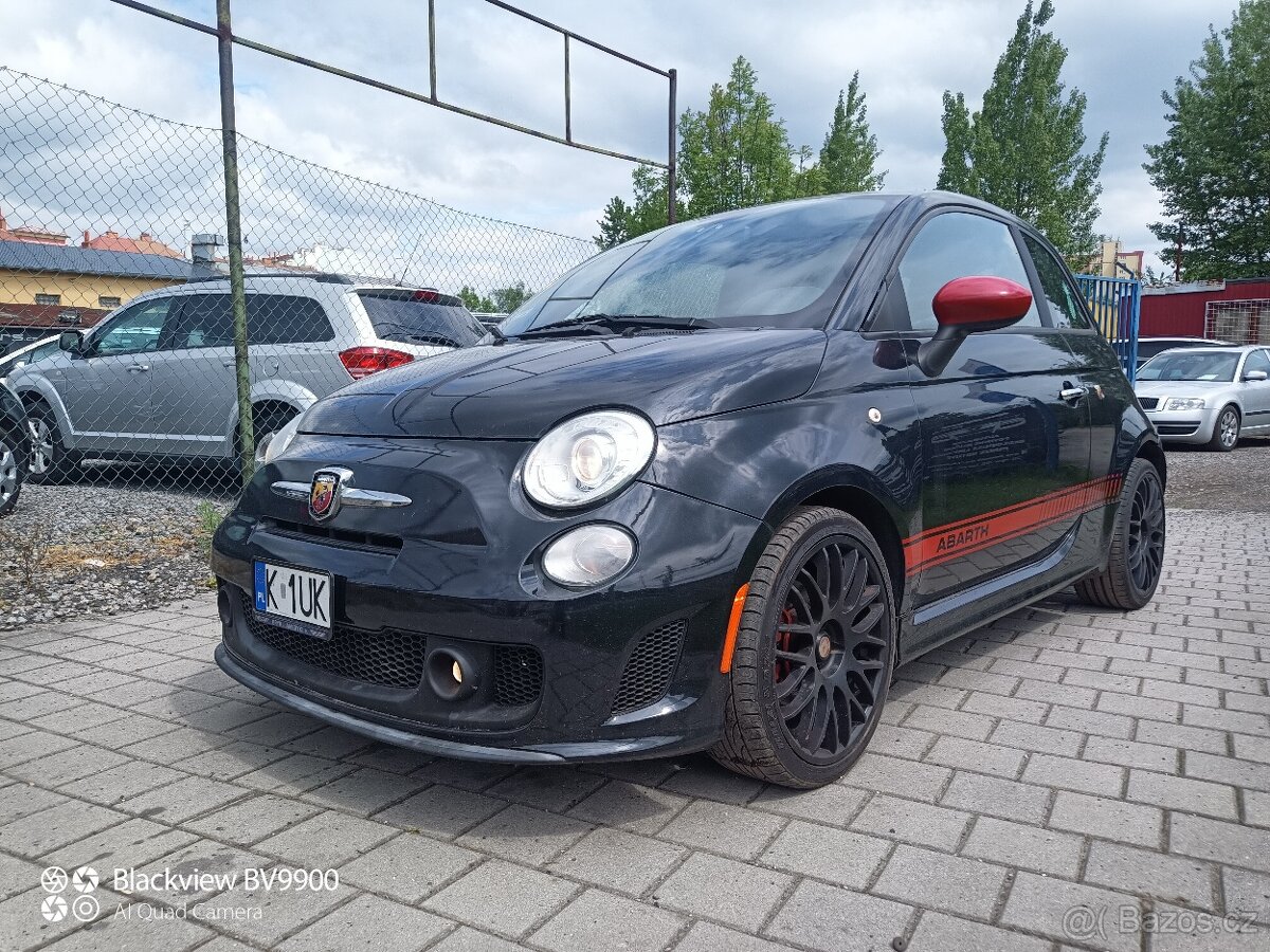 Fiat Abarth 500 1.4 T 118 kw ,R.V 2013,NAJ 106 000 KM.
