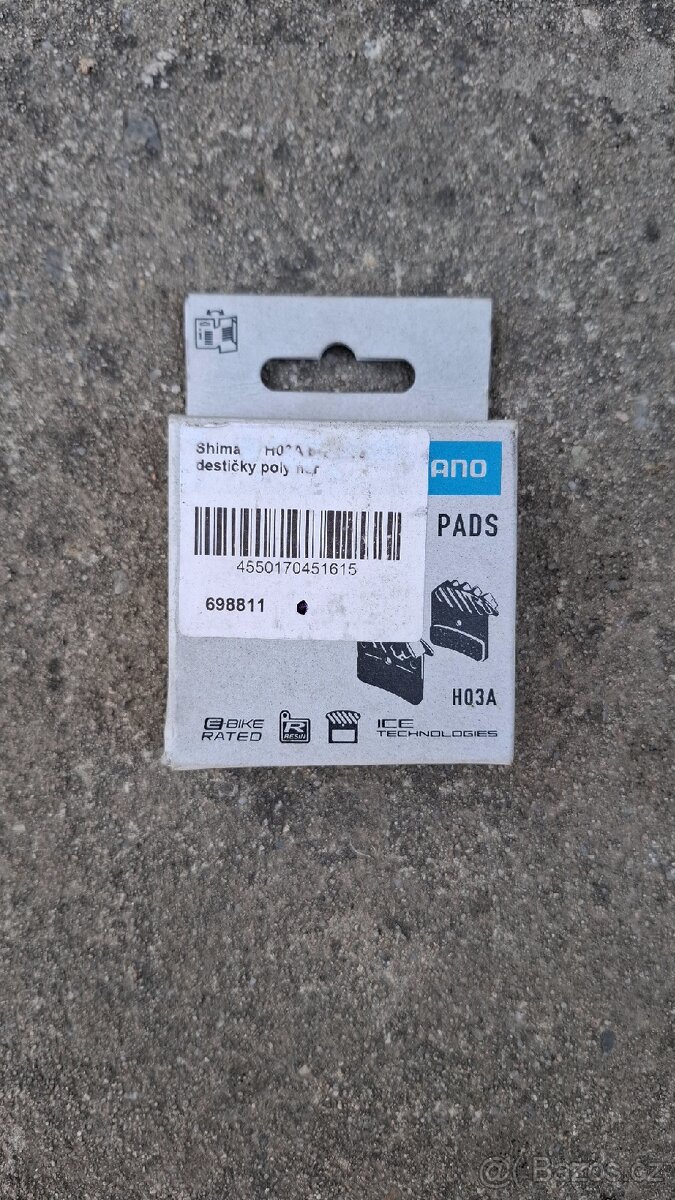 Brzdové destičky Shimano