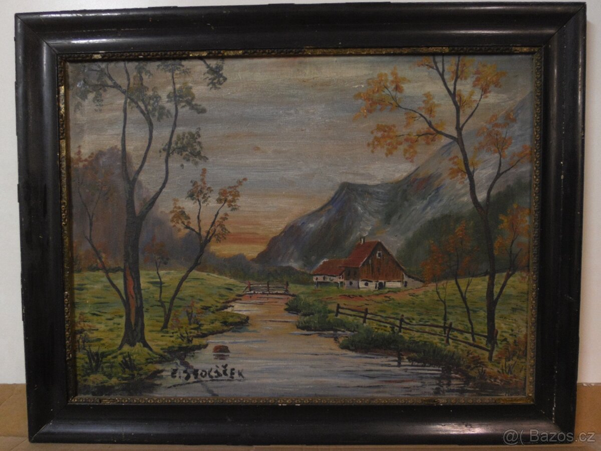 Chata pod horami , E. Sedláček