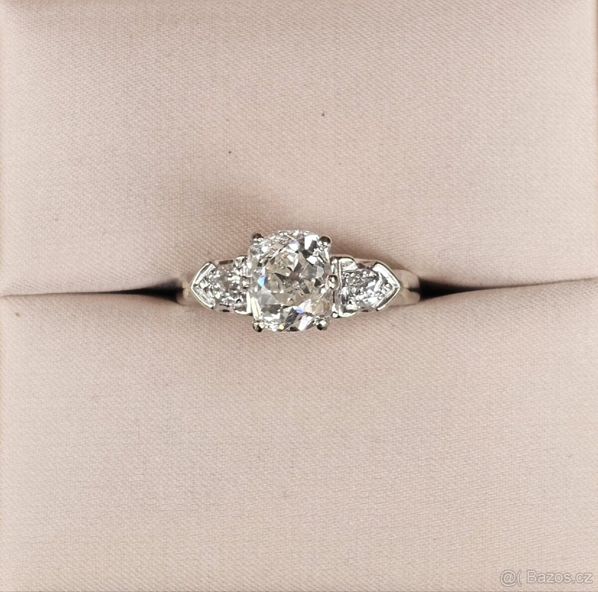 DIAMANTOVÝ PRSTEN 2.16ct. I1/H STAROŽITNÝ TOP CENA