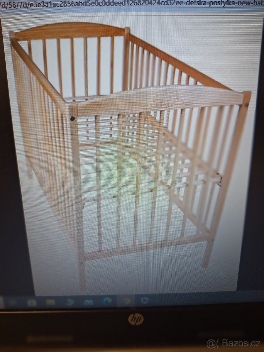 Postýlka dřevěná polohovací zn.Peter