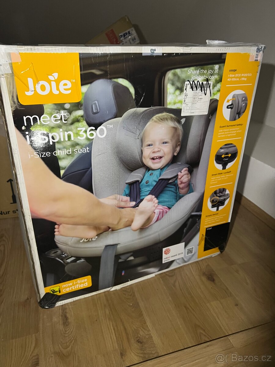 Autosedačka Joie i-Spin 360