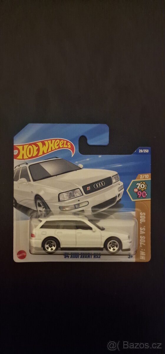 94 AUDI AVANT RS2 - Hotwheels (bílé)
