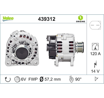 Alternátor 1.9TDI 96kw