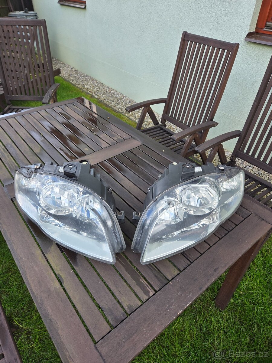 Audi a4 b7 přední světla H7