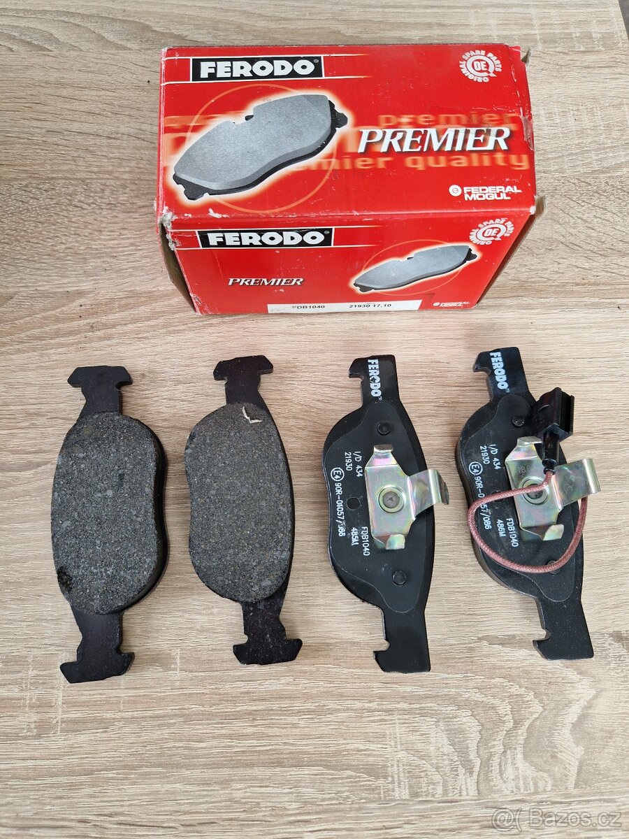 Sada nový brzdových destiček, kotoučová FERODO FDB1094