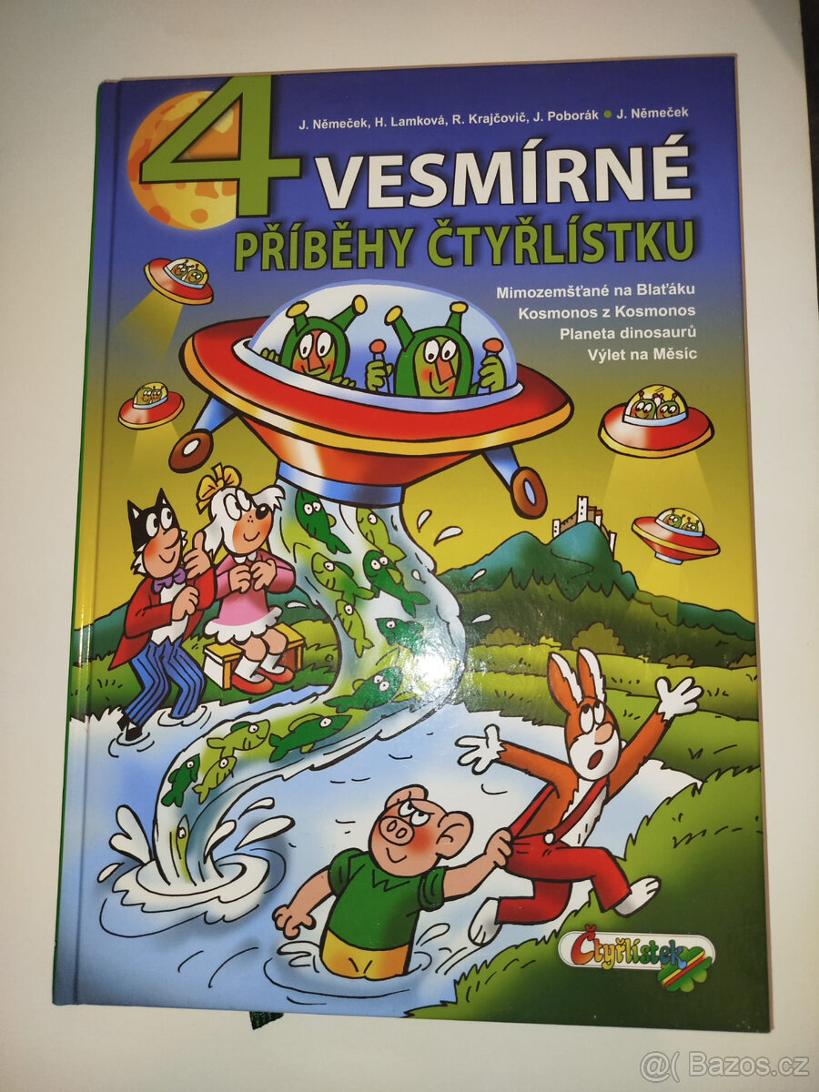 4 vesmírné příběhy Čtyřlístku