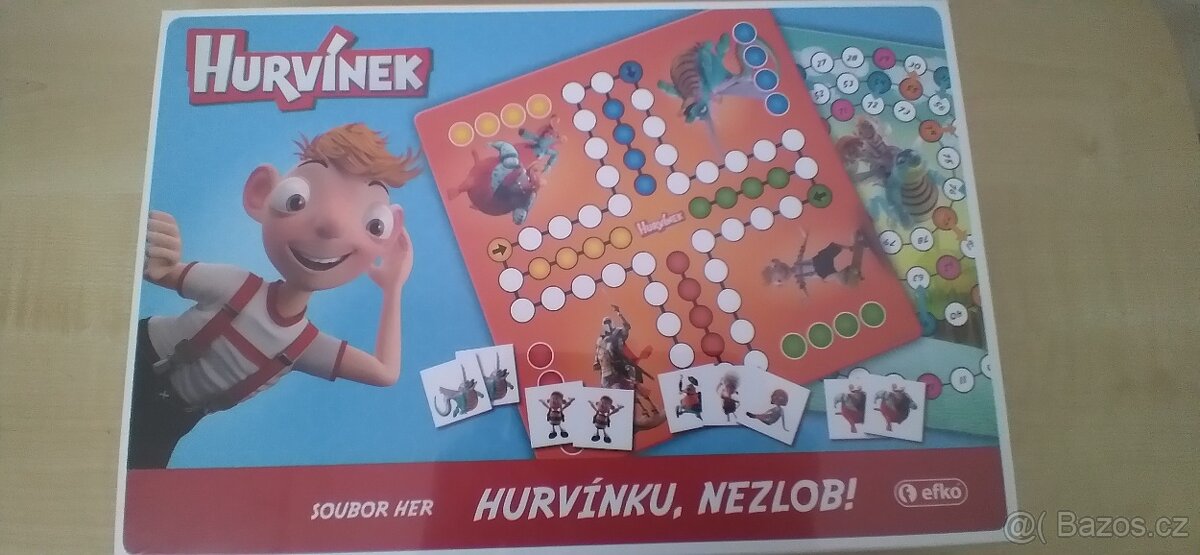 Hra Hurvínku nezlob ,soubor her, Nová -za foliovaná nerozba